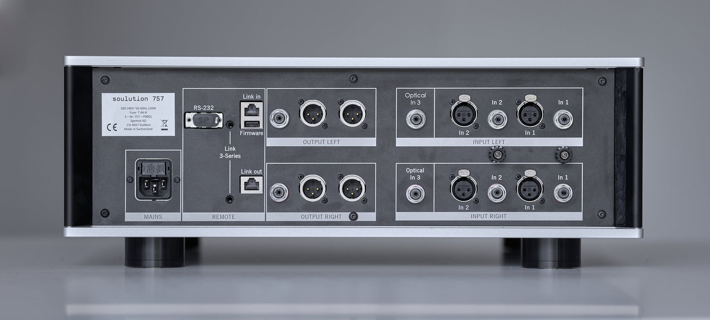 Soulution 757 Deemphasis Preamp 多曲線均衡前級
