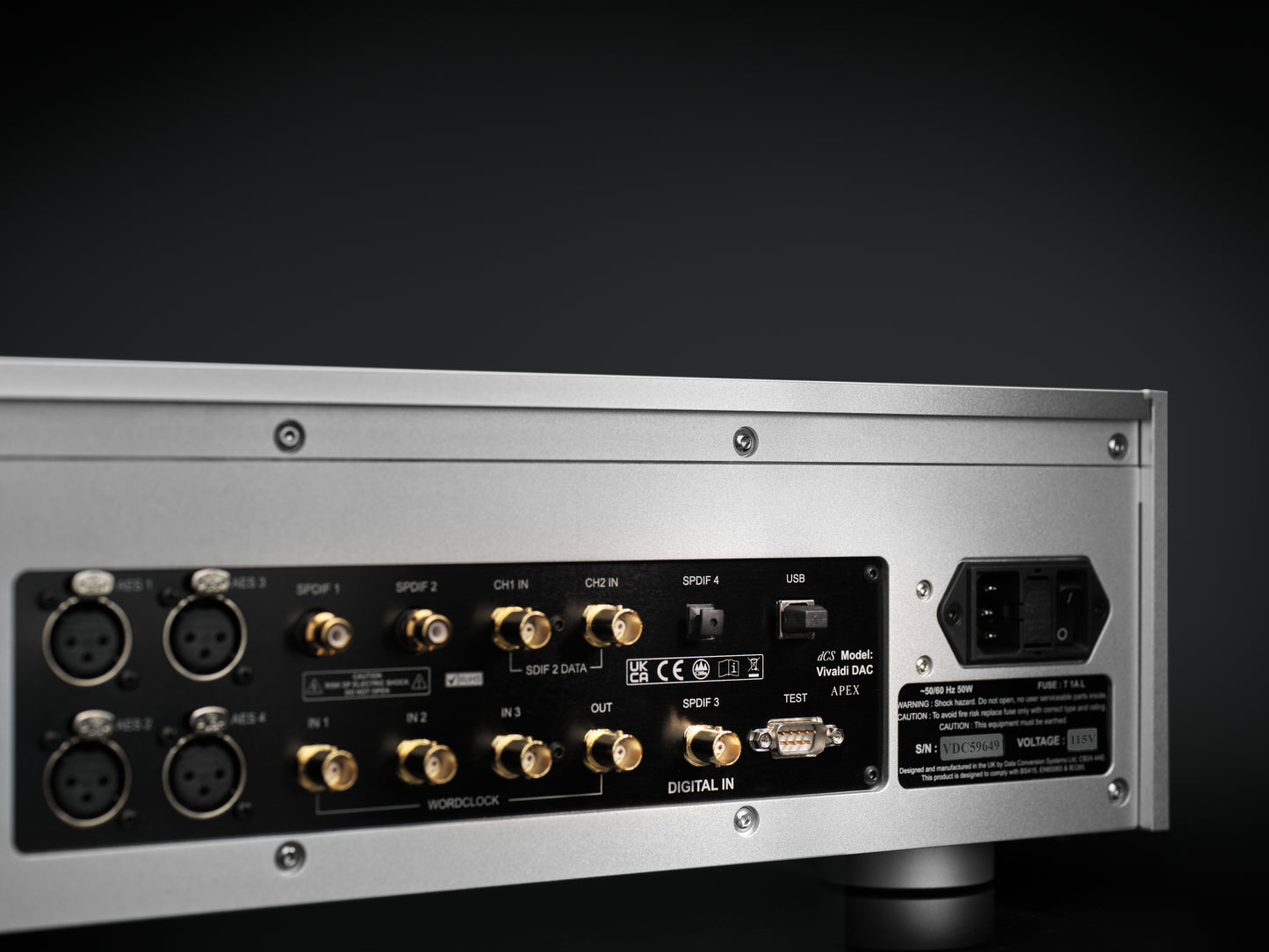 dCS 帝希艾思 Vivaldi Apex DAC 數碼轉換器