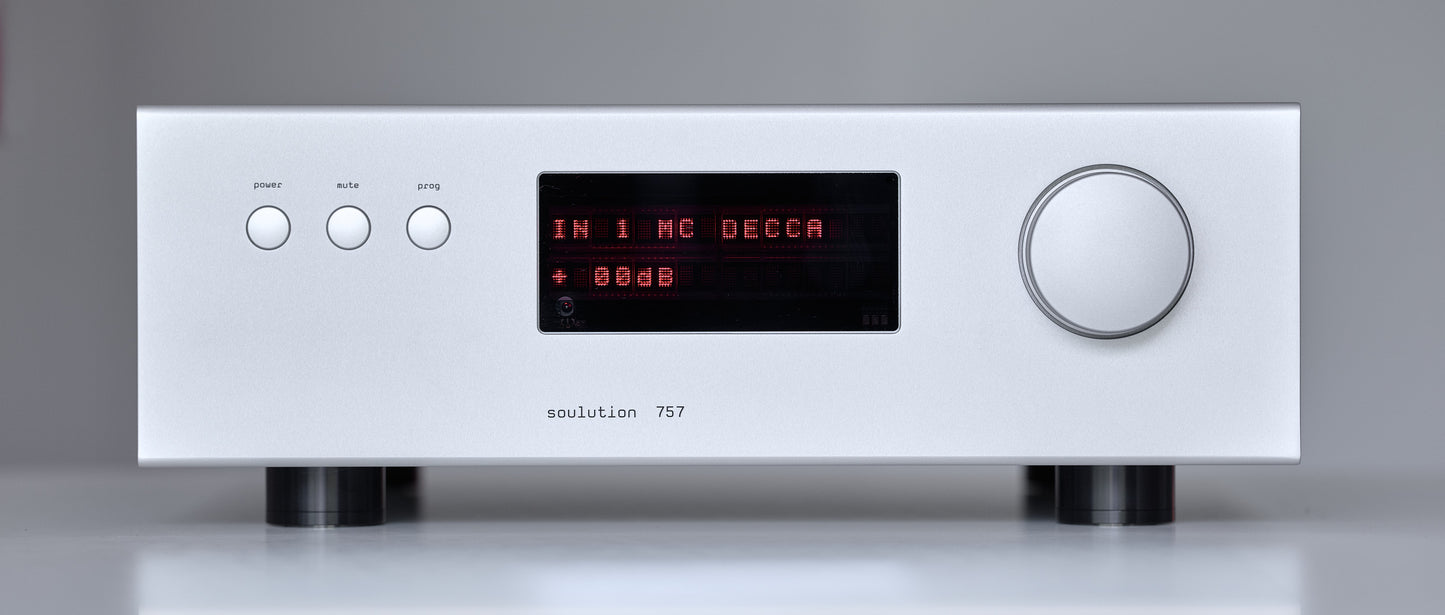 Soulution 757 Deemphasis Preamp 多曲線均衡前級